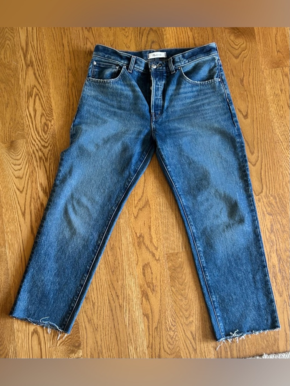 Madewell The Dean Easy Straight Jean